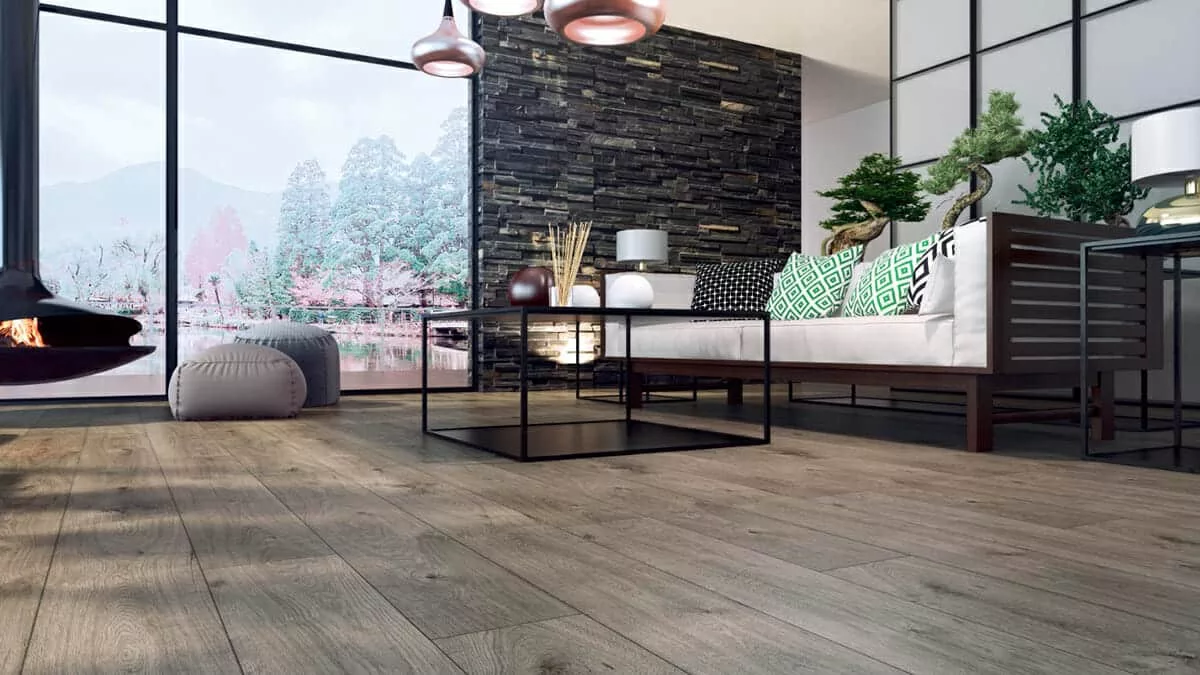 Reforma integral de un piso con suelos combinados